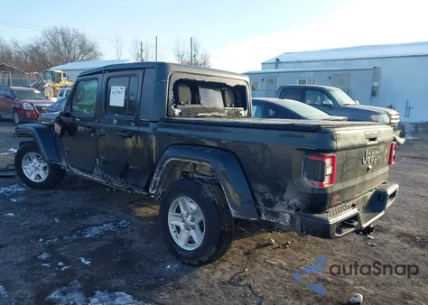 2021 Jeep Gladiator Sport S 4X4 z USA, uszkodzony, nr VIN 1C6HJTAG3ML508469